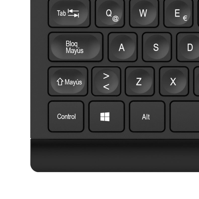 TECLADO ALÁMBRICO ULTRADELGADO KKM-252S5