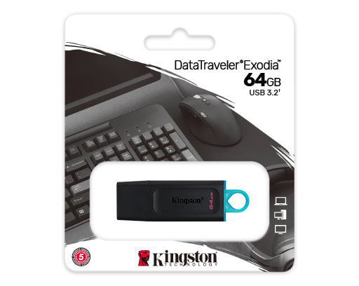 PENDRIVE DATATRAVELER EXODIA 64G1