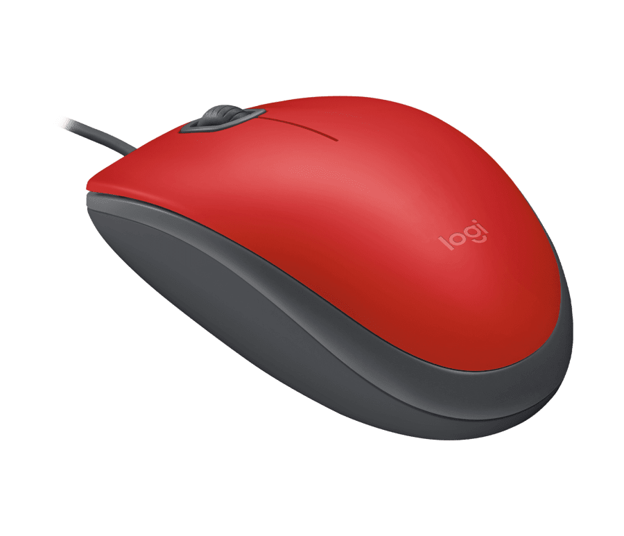 MOUSE LOGITECH M110 SILENT ROJO2