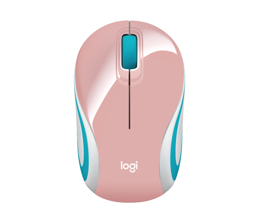 MOUSE LOGITECH M187 ROSA1
