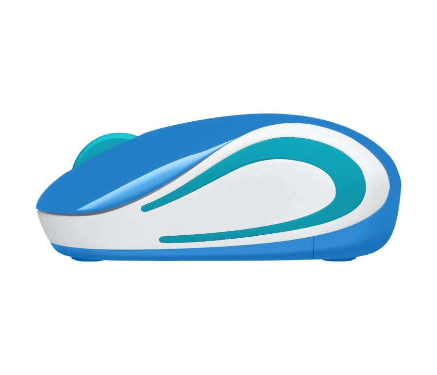 MOUSE INALÁMBRICO M187 AZUL4