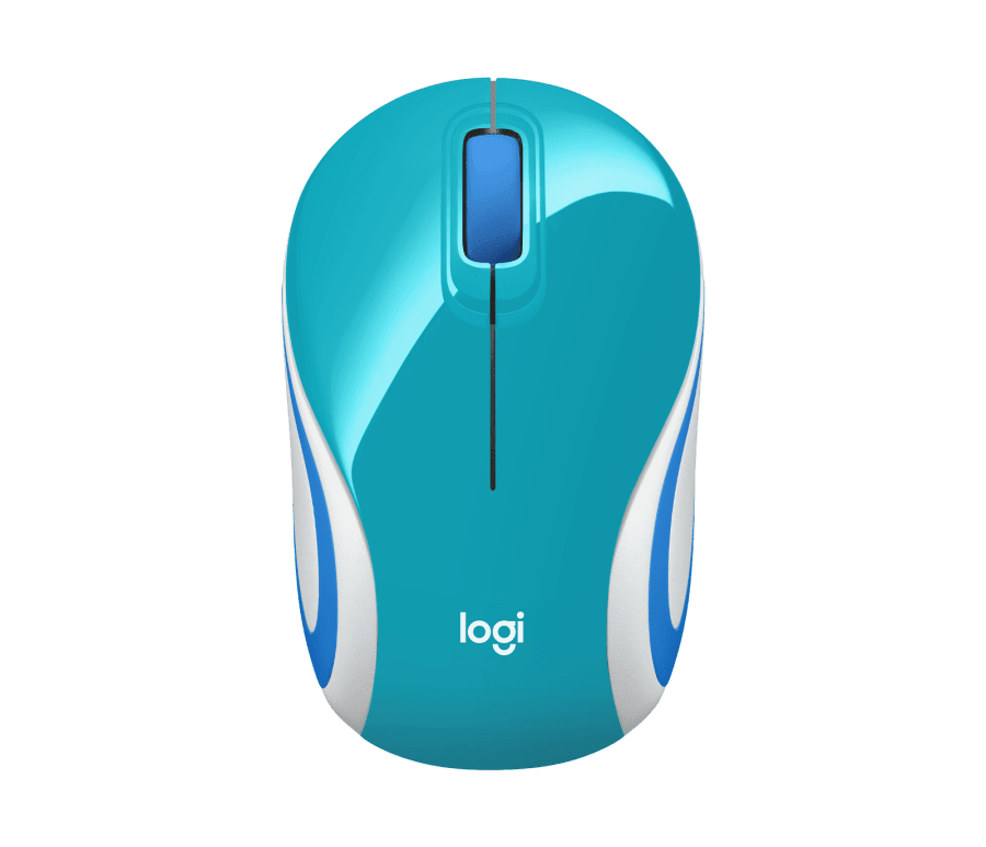 MOUSE INALÁMBRICO M187 CELESTE LOGITECH1