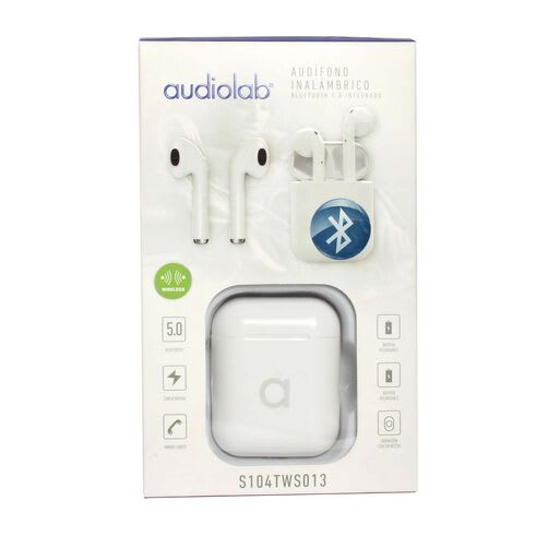 AUDIFONO EARPOD TWS BLANCO AUDIOLAB2