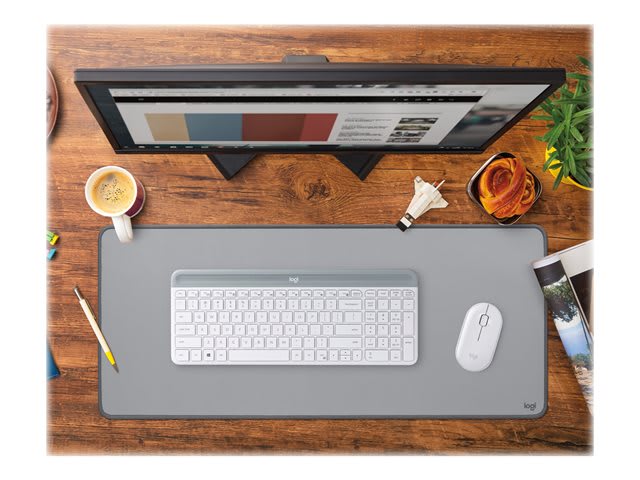 DESKMAT STUDIO LOGITECH GREY1