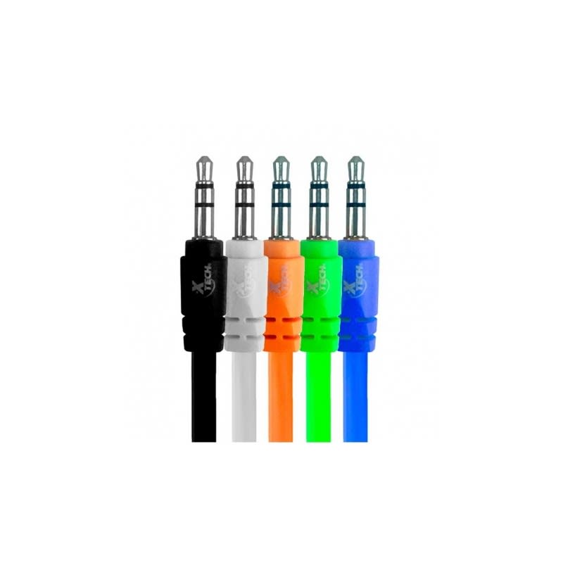 CABLE ESTEREO 3,5MM AUXILIAR 1M XTECH4