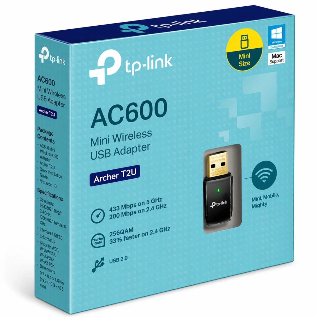 ADAPTADOR USB NANO WIRELESS AC6001