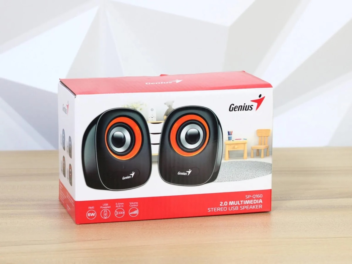 PARLANTE GENIUS ROJO SP-Q1601