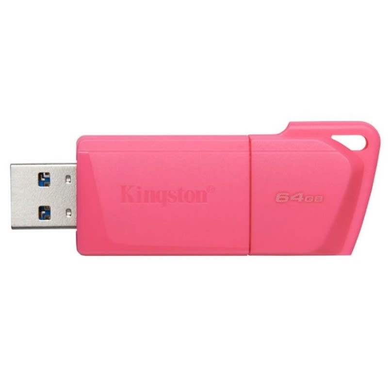 PENDRIVE NEON  64GB KNG ROSA2
