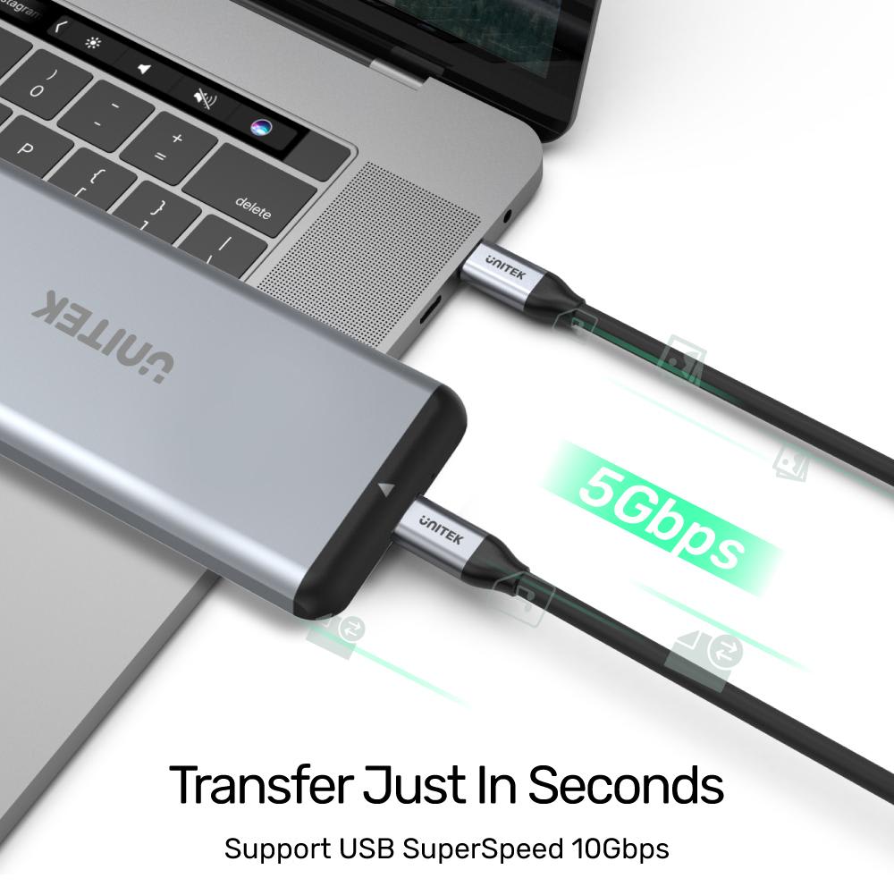 CABLE TIPO C M-M UNITEK5