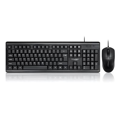 KIT TECLADO Y MOUSE TF500 - T-WOLF1