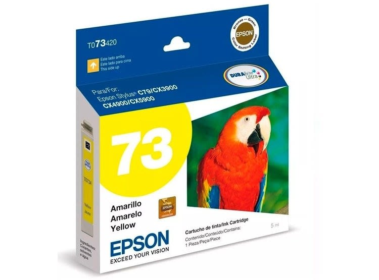 TINTA EPSON 73 73N AMARILLO1