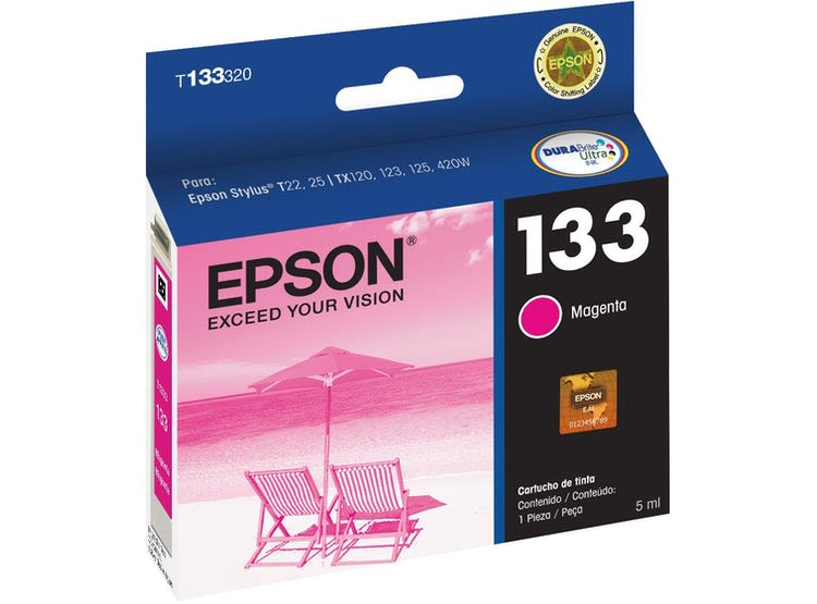 TINTA EPSON 133 MAGENTA1