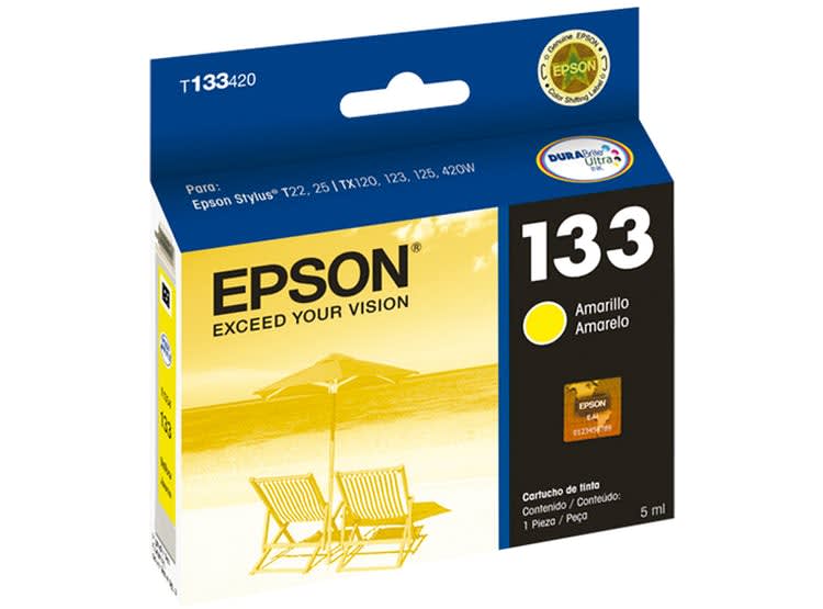 TINTA EPSON 133 AMARILLO1