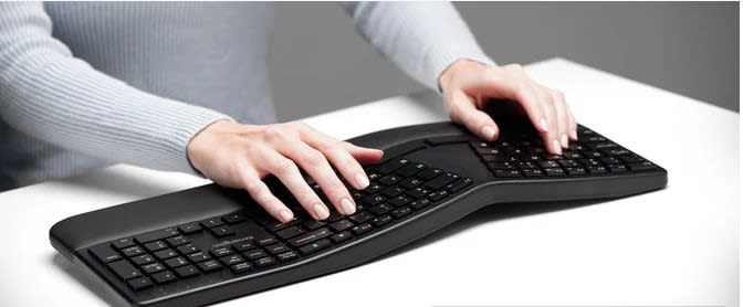 TECLADO ERGONOMETRICO KNG2