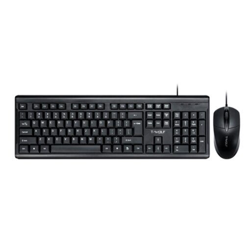 KIT DE TECLADO Y MOUSE TF500 – T-WOLF1