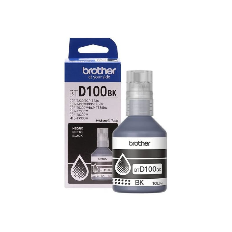 TINTA BROTHER BTD100  NEGRO1