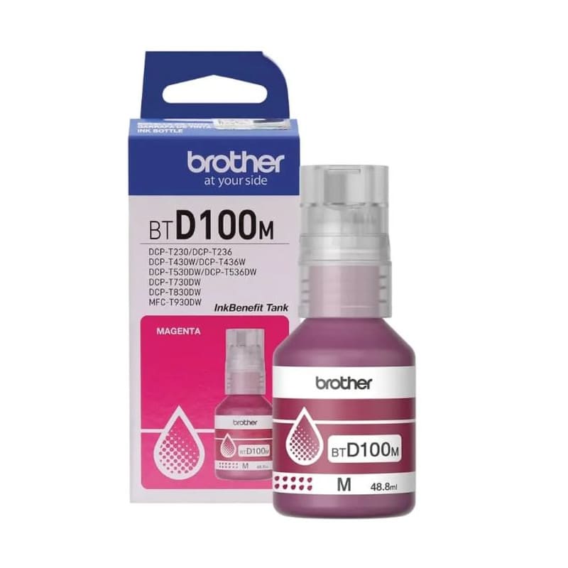 TINTA BROTHER BTD100  MAGENTA1