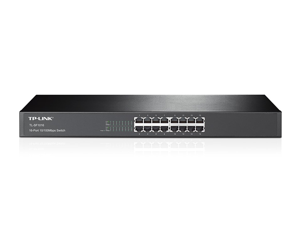 SWITCH TL-SF1016 TP-LINK 16PORT CARCASA 10/100MBPS1