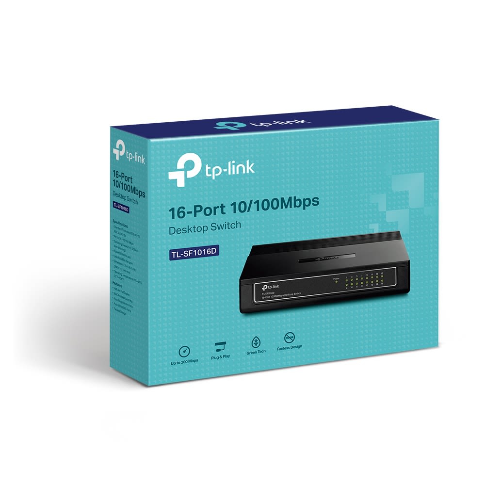 SWITCH TL-SF1016D TP-LINK 16 PUERTAS4