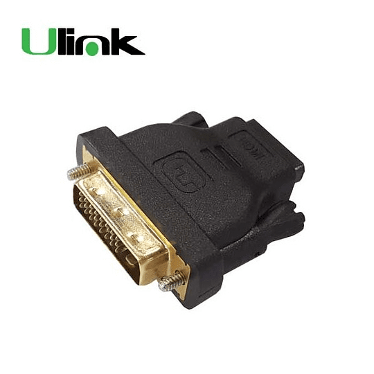 ADAPT. HDMI A DVI -D 24+1 ULINK1