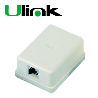 Roseta simple de conexión RJ45 Cat 5e1