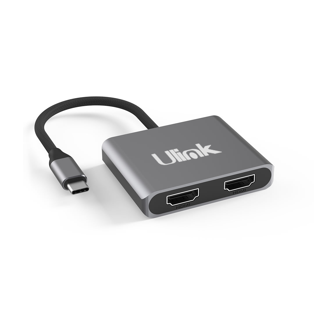 ADAPT.  MULTIPUERTO USB-C A 2 HDMI  UL-ADC201V1