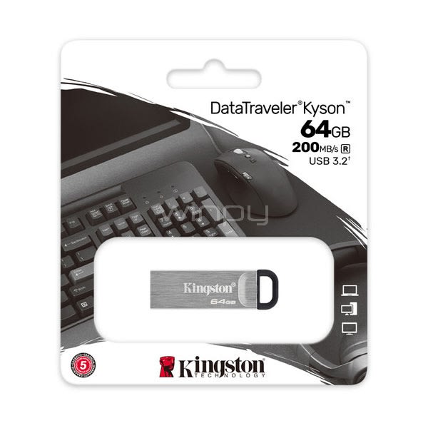PENDRIVE DATATRAVELER KYSON 64GB1