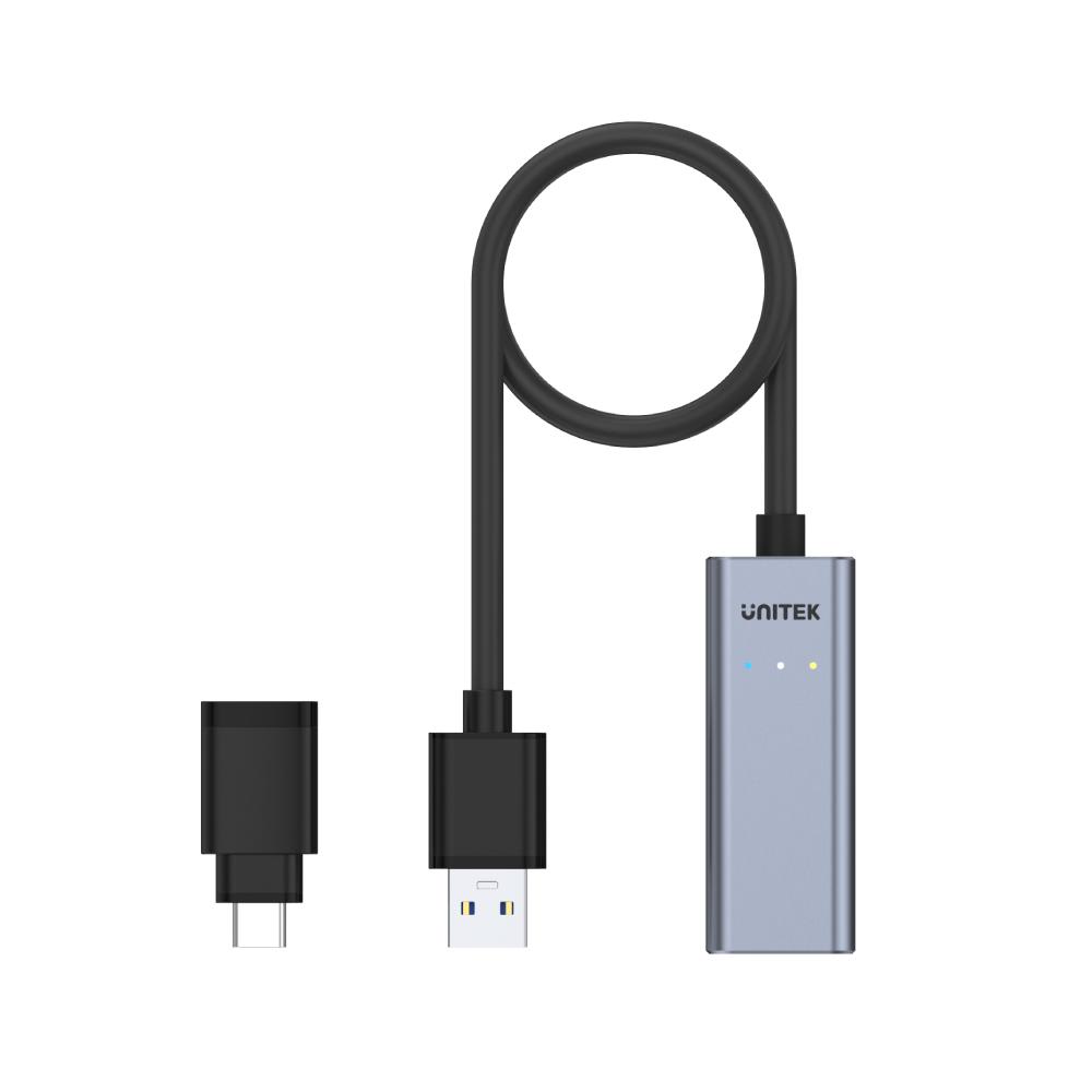 ADAPT. USB 3.0 A RJ45 GIGA C/ADAPT. TIPO C UTEK3
