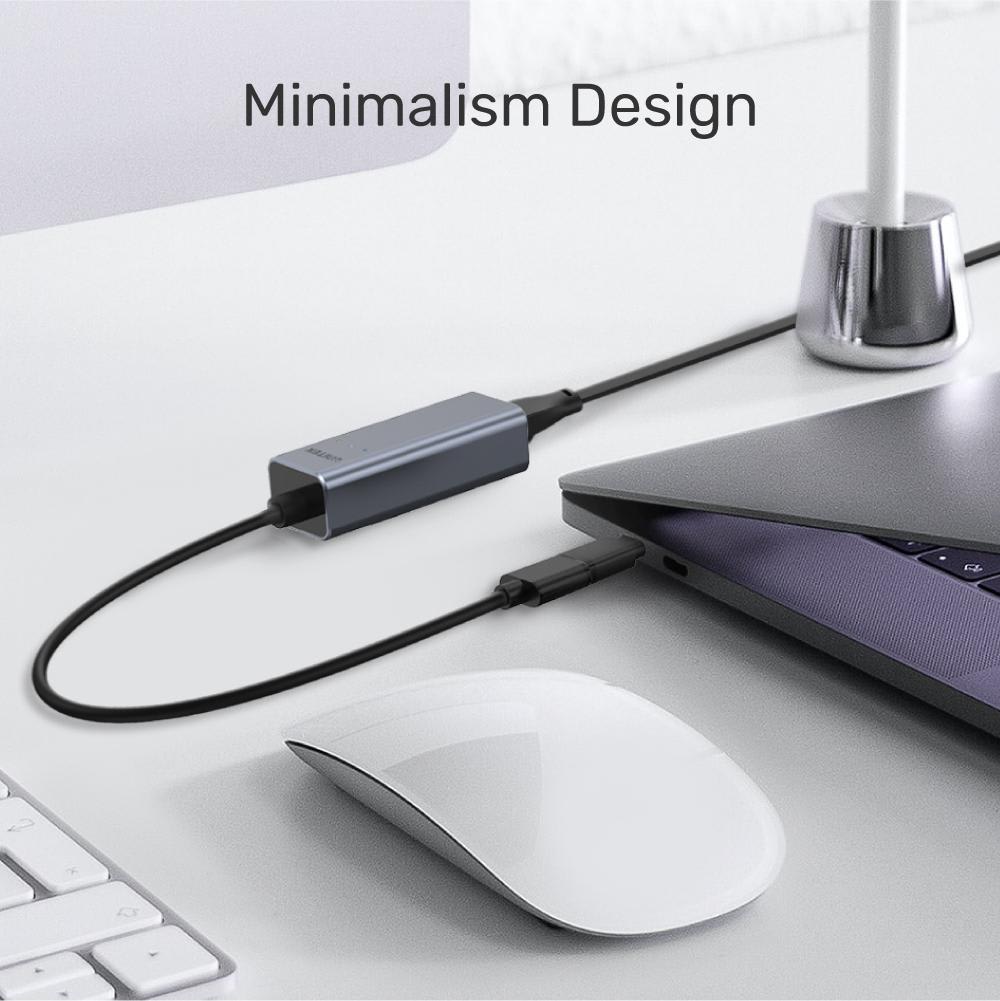 ADAPT. USB 3.0 A RJ45 GIGA C/ADAPT. TIPO C UTEK4