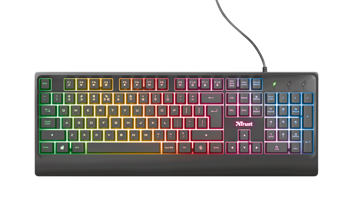 TECLADO GAMING TRUST ZIVA3