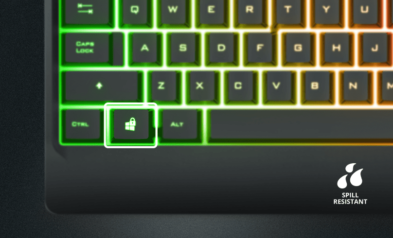 TECLADO GAMING TRUST ZIVA1