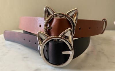 CINTURON CABEZA DE GATO