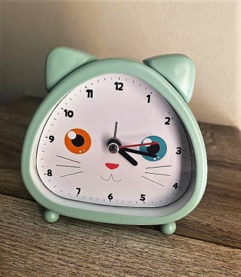 RELOJ DESPERTADOR GATO