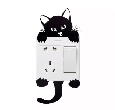 Sticker decorativo para interruptor