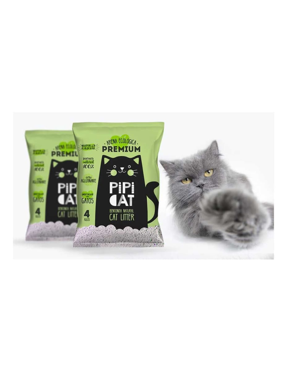 ARENA PREMIUM PIPI CAT LAVANDA | Neko Mascotas