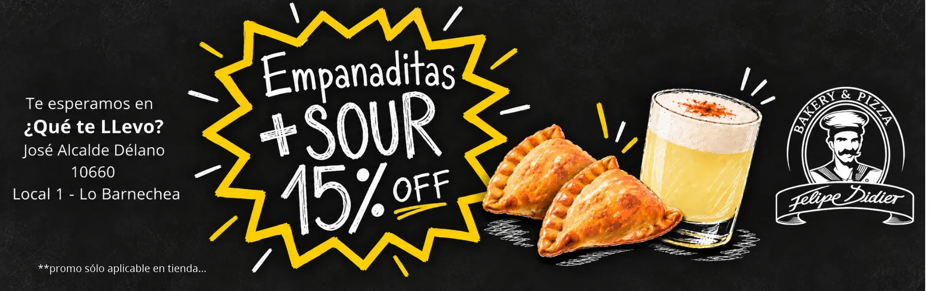 Empanaditas + Sour