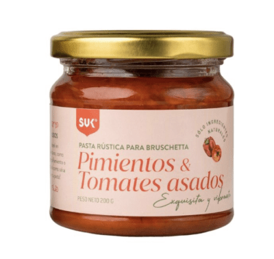 Pasta rustica pimientos y tomates asados1