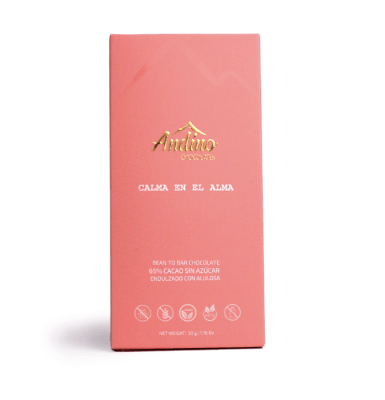 Barra Chocolate Keto Andino 65% sin Azucar Alulosa1