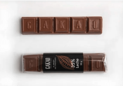 Barra Chocolate Leche 35% Cakao1