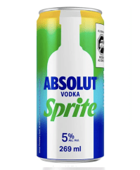 Absolut Vodka Sprite Lata