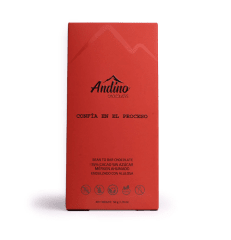 Chocolate Keto Andino 75% Merken Ahumado Sal de Mar sin Azucar Alulosa