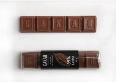 Barra Chocolate Leche 35% Cakao