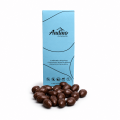 Grageas de Almendra Chocolate Bitter 65% Keto Alulosa sin Azucar