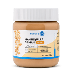 Mantequilla de Mani Manare