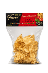 Papas Fritas Caseras Sabor Tomate Albahaca