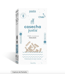 Pasta fusilli lenteja