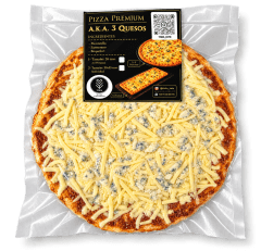 Pizza Premium Keto 3 Quesos