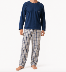 PIJAMA AMERICANO AZUL MARINO