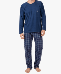 PIJAMA AMERICANO AZUL MARINO