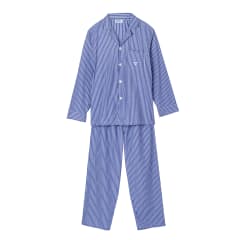 PIJAMA LARGO HOMBRE LISTADO AZUL